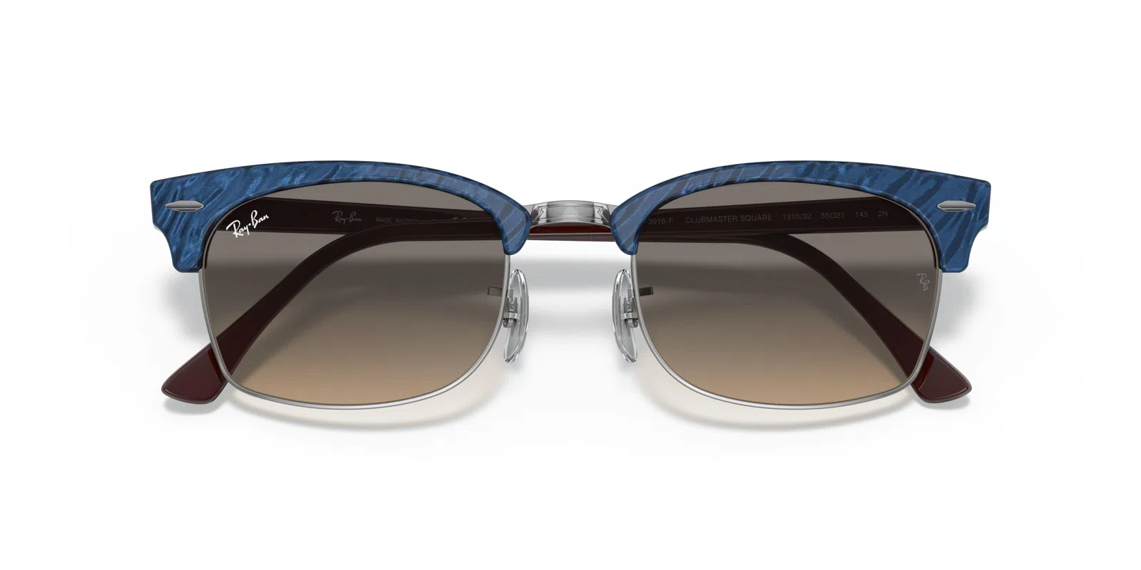 Ray-Ban Clubmaster Square 3916F Sunglasses - view 15